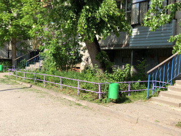 Ремонт и покраска забора по адресу Парковая 3