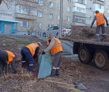 Вывоз мусора, листвы после субботников