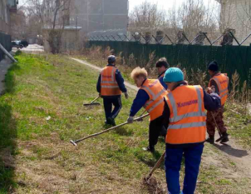 Продолжается пора субботников